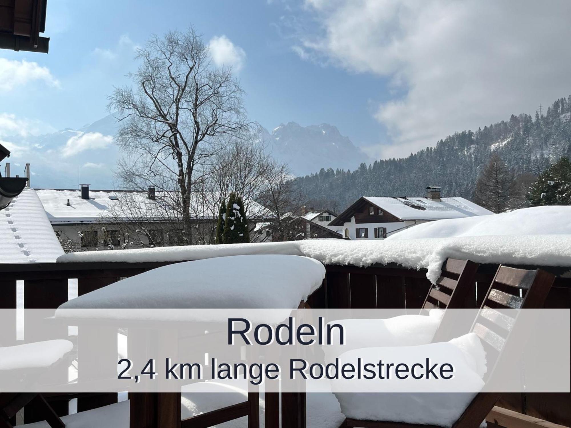 Ferienwohnung Rambold Sonnenterrasse Garmisch-Partenkirchen Bagian luar foto