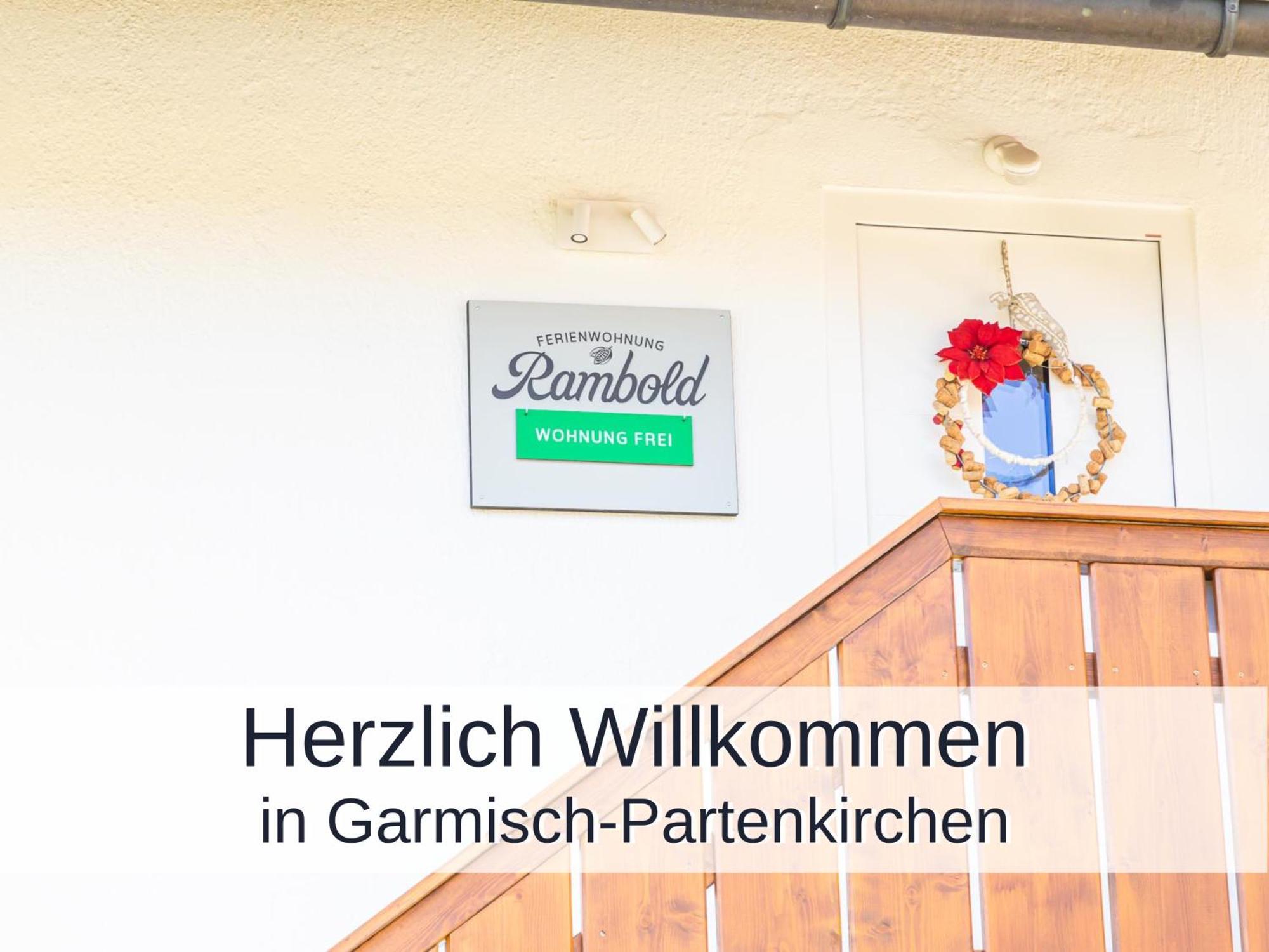Ferienwohnung Rambold Sonnenterrasse Garmisch-Partenkirchen Bagian luar foto