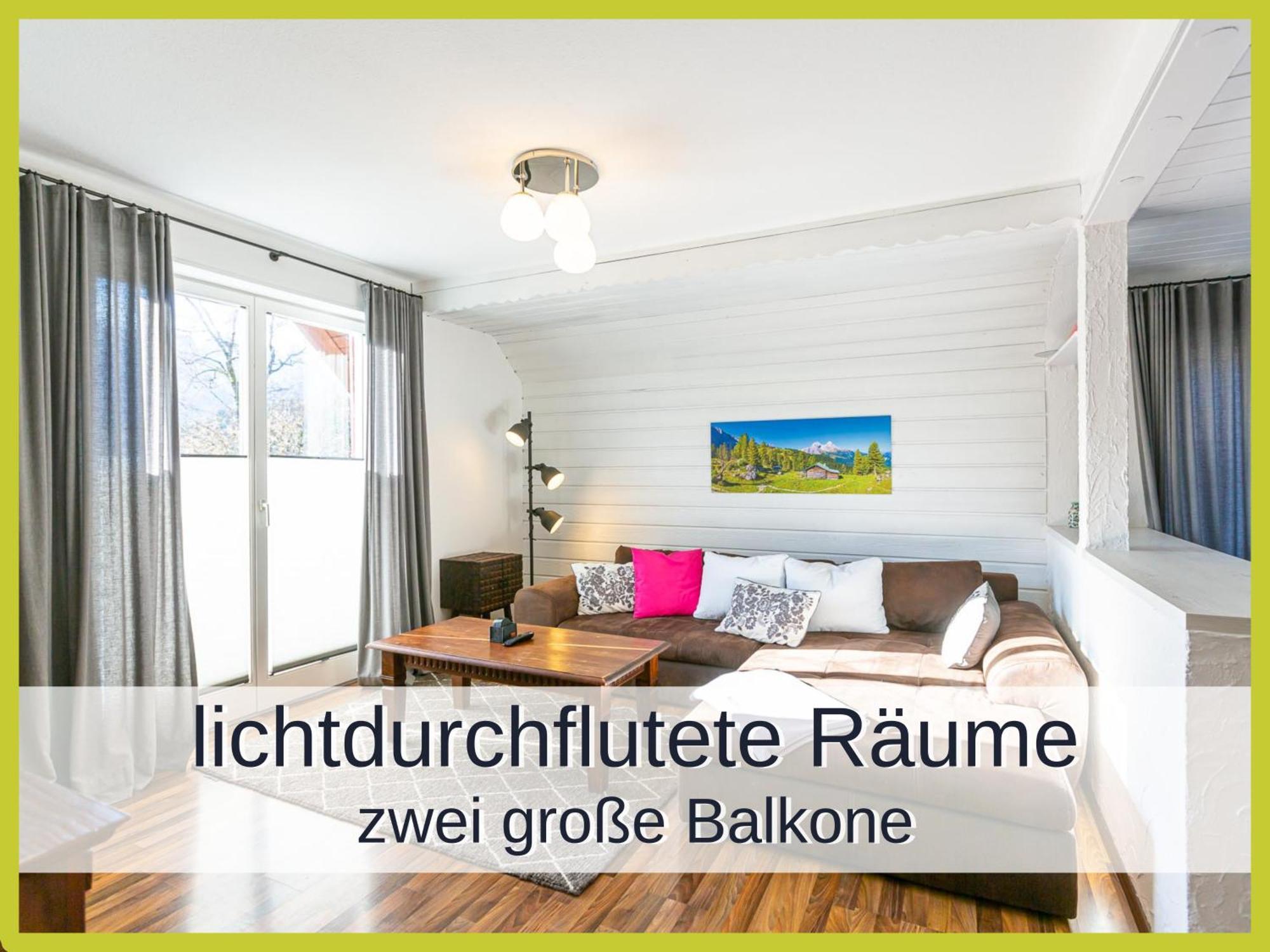 Ferienwohnung Rambold Sonnenterrasse Garmisch-Partenkirchen Bagian luar foto